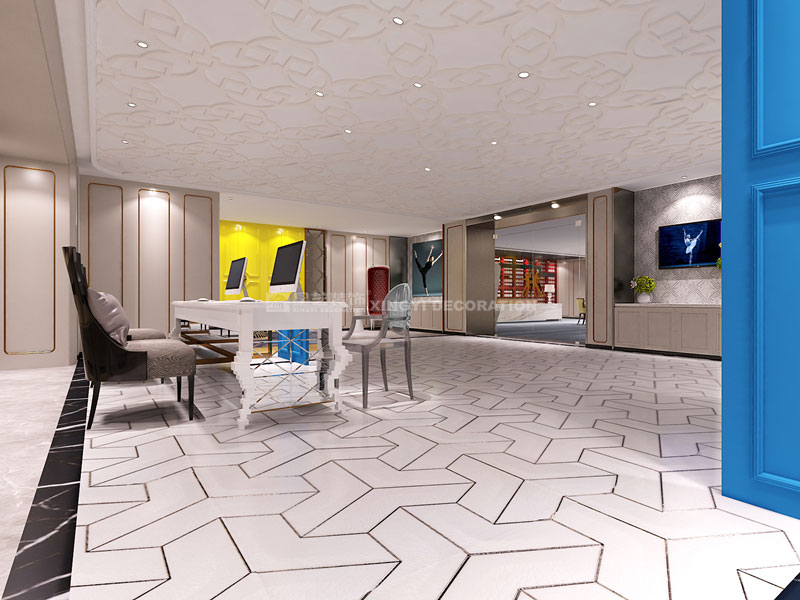 華榮（北京）舞蹈學校前臺接待區效果02