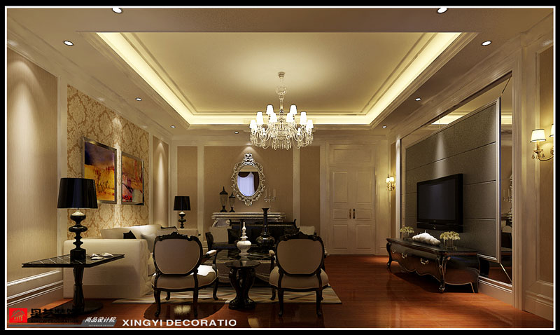 北海穗豐金灣售樓部VIP室設計i效果圖片第一張