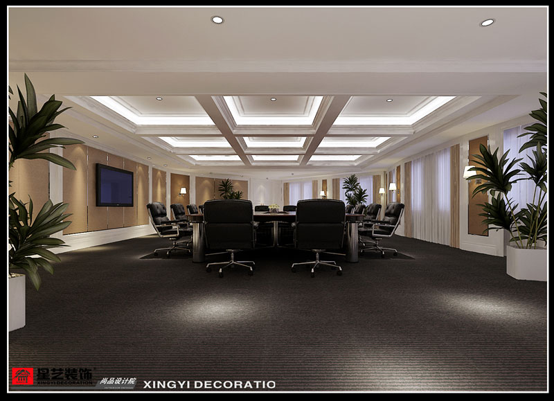 北海穗豐金灣售樓部會議室設計效果圖第二張 北海穗豐金灣售樓部會議室設計效果圖第二張