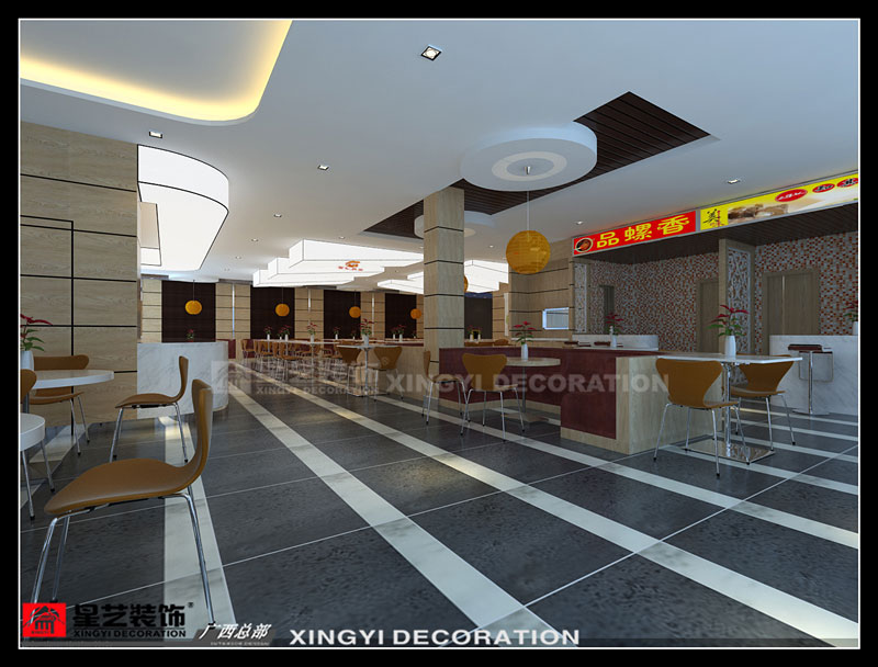賓陽上光百貨飲食店設(shè)計(jì)效果第一張圖
