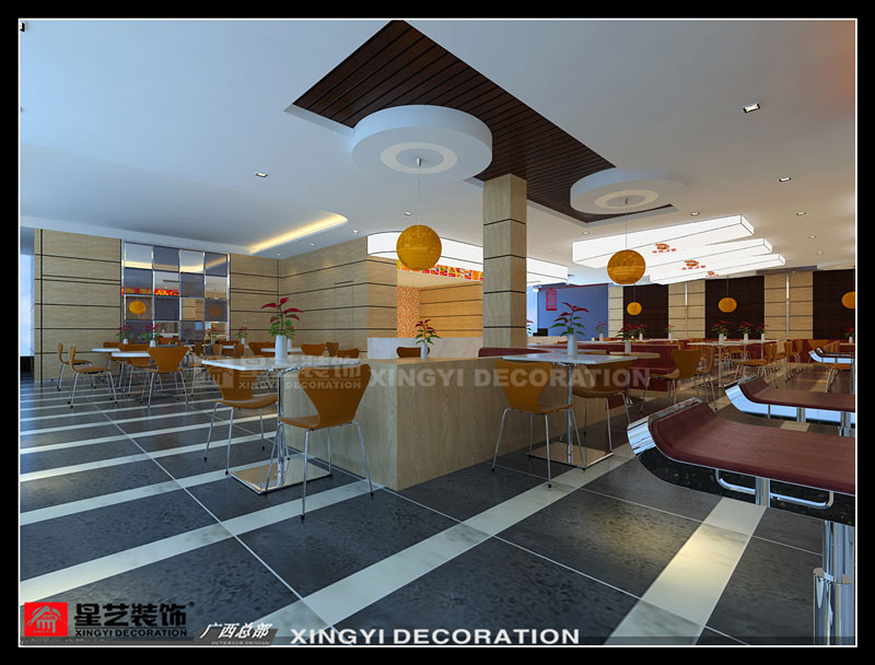 賓陽上光百貨飲食店設(shè)計(jì)效果第三張圖