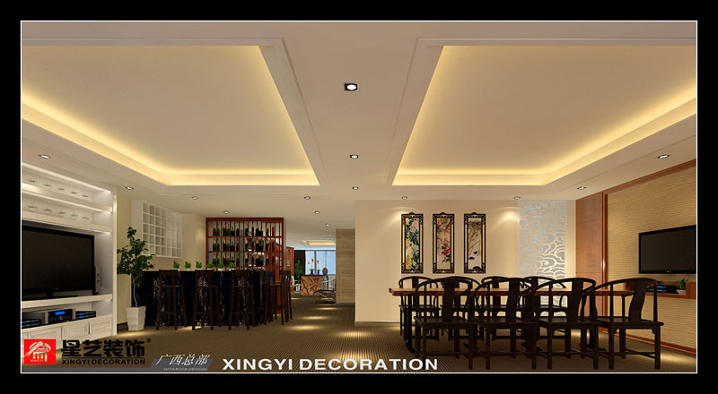 廣西多得樂辦公室裝修接待區(qū)水吧設(shè)計(jì)效果圖片