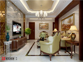 保利愛琴海105平裝修設計