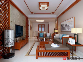 光明瀾灣九里116平裝修設計案例