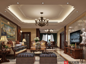 鳳景灣140平裝修設計案例