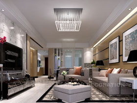 廣源國際社區120平裝修案例