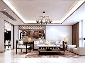 遠辰山水1號140平裝修設計案例