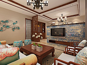 中海國際社區140平裝修案例