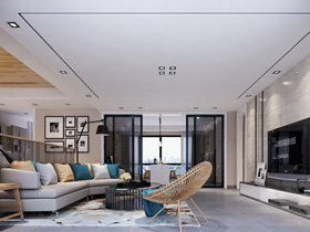 鳳嶺一號240平裝修設計案例