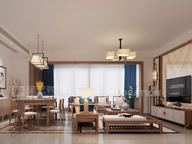 萬達茂120平裝修案例