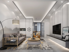 保利領(lǐng)秀前城120平裝修設(shè)計(jì)