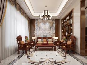 合景天駿廣場340平裝修案例