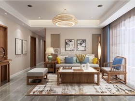 中海國際社區120平裝修案例