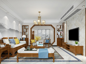 華發(fā)國(guó)賓壹號(hào)170平裝修案例