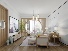 華發(fā)國(guó)賓壹號(hào)125平裝修案例