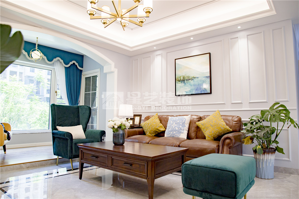 綠地國際花都140平完工實(shí)景