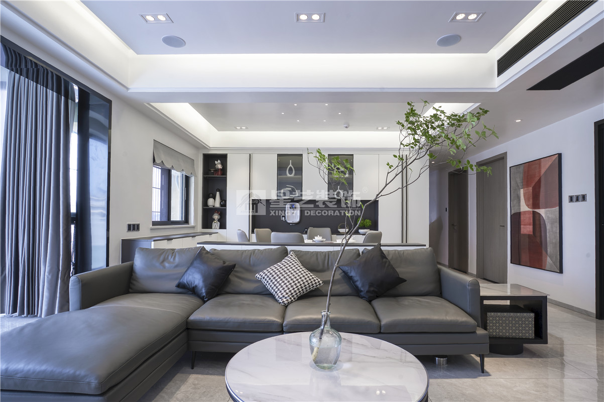 區黨委單位房140平完工實景